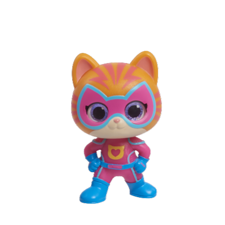 Ginny SuperKitties figure Tonified, Tonie Box Compatible! Audio add on included!