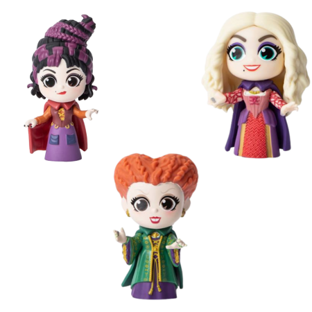 Sanderson Sister figure set Toneified, "Just a little Hocus Pocus", Tonie Box Compatible! Audio add on included!